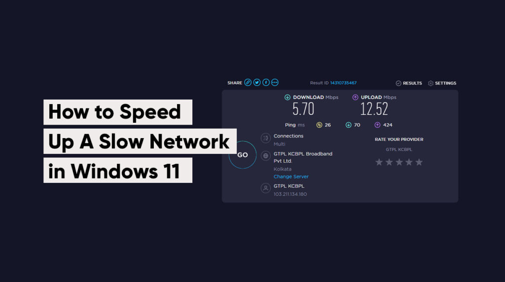 Troubleshoot Network Issues Windows 10 & 11